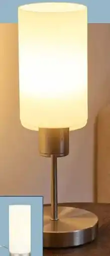 Lidl LED-tafellamp met touchdimmer aanbieding