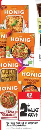Jumbo Alle Honig maaltijd- of soepmixen of maaltijdpakketten aanbieding