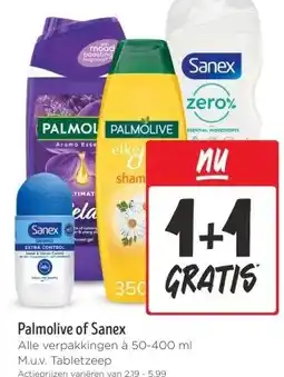 Jumbo Palmolive of Sanex aanbieding