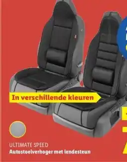 Lidl Autostoelverhoger met lendesteun aanbieding