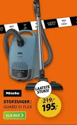 Expert Miele Guard S1 Flex Blauw aanbieding