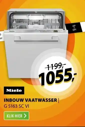 Expert Miele G 5163 SC Vi aanbieding