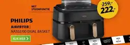 Expert Philips NA552/00 Dual Basket aanbieding