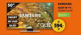 Expert Samsung QLED 4K 50Q80D (2024) aanbieding