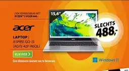Expert Acer Aspire Go 15 (AG15-42P-R6QL) aanbieding