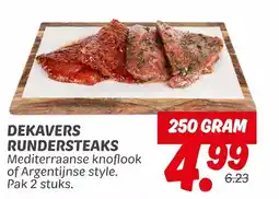 Dekamarkt Dekavers Rundersteaks aanbieding