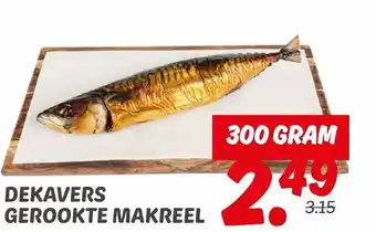 Dekamarkt Dekavers gerookte makreel aanbieding