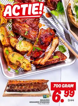 Dekamarkt Dekavers gegaarde spareribs aanbieding