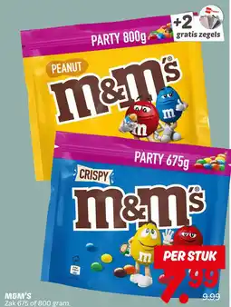 Dekamarkt M&M'S aanbieding