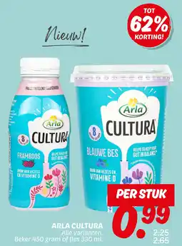 Dekamarkt Arla cultura aanbieding