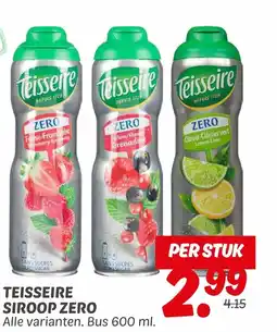 Dekamarkt Teisseire siroop zero aanbieding