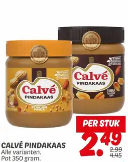 Dekamarkt Calvé pindakaas aanbieding