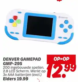 Dekamarkt Denver gamepad GMP 295 aanbieding