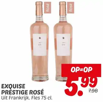 Dekamarkt Exquise prestige rosé aanbieding