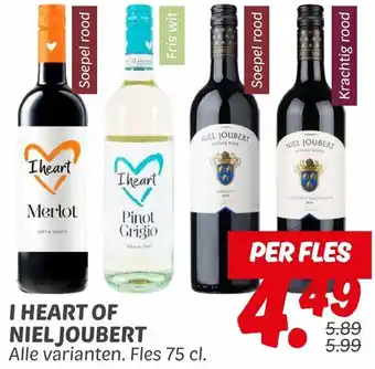 Dekamarkt I heart of niel joubert aanbieding