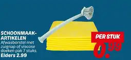 Dekamarkt Schoonmaak artikelen aanbieding