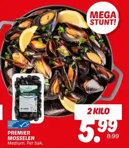 Dekamarkt Premier Mosselen aanbieding