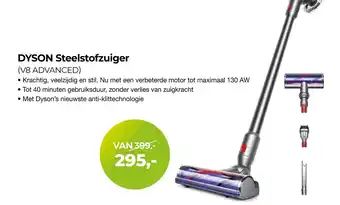 EP Beerepoot DYSON Steelstofzuiger V8 advanced aanbieding