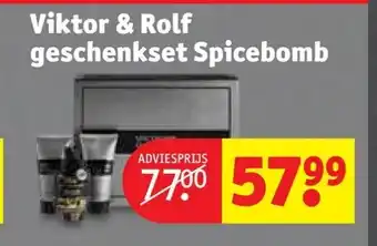 Kruidvat Viktor & Rolf geschenkset Spicebomb aanbieding