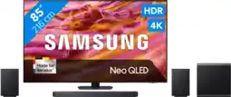 Coolblue Samsung 85 Neo QLED QN90F 4K (2025) + Samsung HW-Q930F (2025) aanbieding