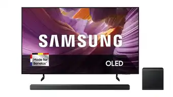 Coolblue Samsung 65 OLED S85F 4K (2025) + Samsung HW-QS700F (2025) aanbieding