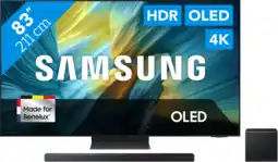 Coolblue Samsung 83 OLED S95F 4K (2025) + Samsung HW-QS700F (2025) aanbieding