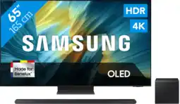 Coolblue Samsung 65 OLED S95F 4K (2025) + Samsung HW-S800D Zwart aanbieding