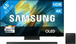 Coolblue Samsung 65 OLED S95F 4K (2025) + Samsung HW-S800D Zwart aanbieding