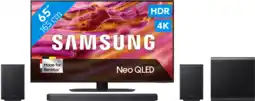 Coolblue Samsung 65 Neo QLED QN90F 4K (2025) + Samsung HW-Q930F (2025) aanbieding