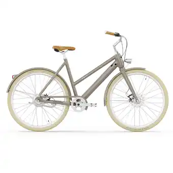 ANWB Watt DUBLIN E-BIKE DAMES 54CM TAUPE Taupe aanbieding