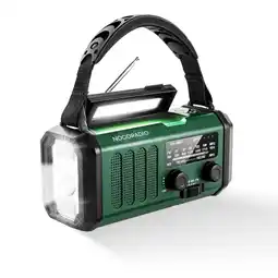 ANWB Noodradio Solar 10.000 mAh Groen aanbieding