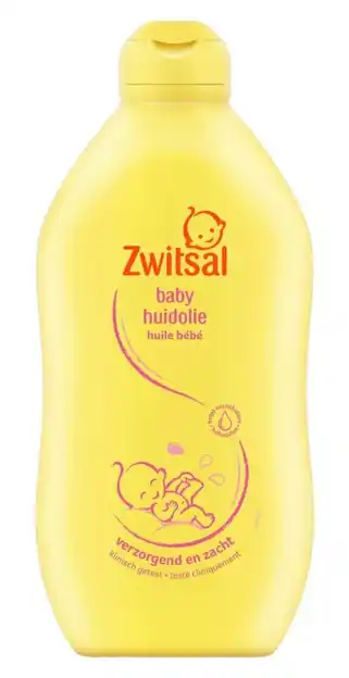 De Online Drogist Zwitsal Baby Huidolie 400ML aanbieding