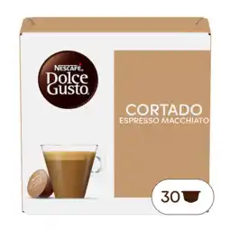 Koffievoordeel.nl Dolce Gusto Cortado Espresso Macchiato - 30 cups aanbieding