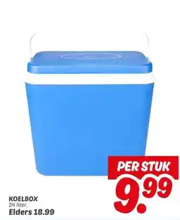 Dekamarkt KOELBOX 24 liter. aanbieding
