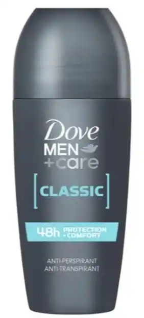 De Online Drogist Dove Men Classic Deoroller 50ML aanbieding