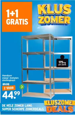 GAMMA Handson zwaar metalen stellingkast aanbieding