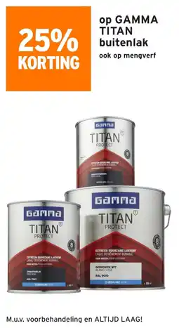 GAMMA Op Gamma Titan buitenlak aanbieding