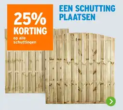 GAMMA Op alle schuttingen aanbieding