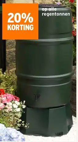 GAMMA Op alle regentonnen aanbieding