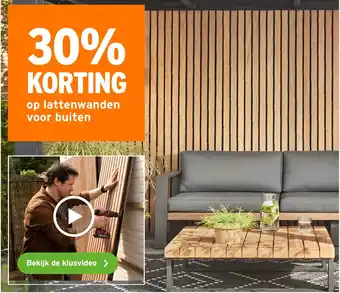 GAMMA Op lattenwanden voor buiten aanbieding