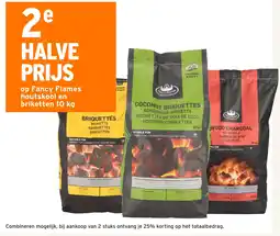 GAMMA Op fancy flames houtskool en briketten aanbieding