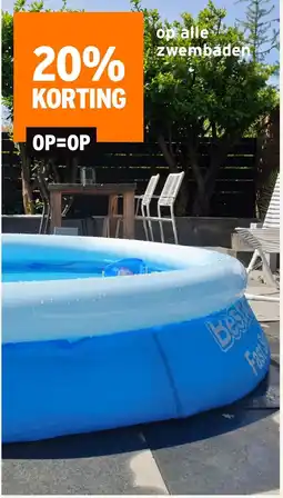 GAMMA Op alle zwembaden aanbieding