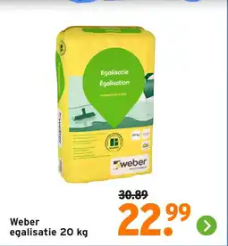 GAMMA Weber egalisatie aanbieding
