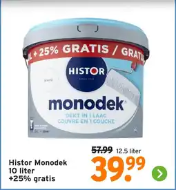 GAMMA Histor Monodek aanbieding