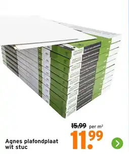 GAMMA Agnes plafondplaat wit stuc aanbieding