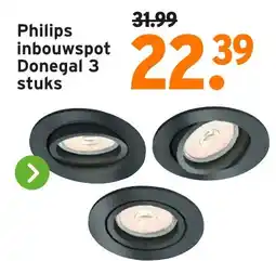 GAMMA Philips inbouwspot Donegal aanbieding