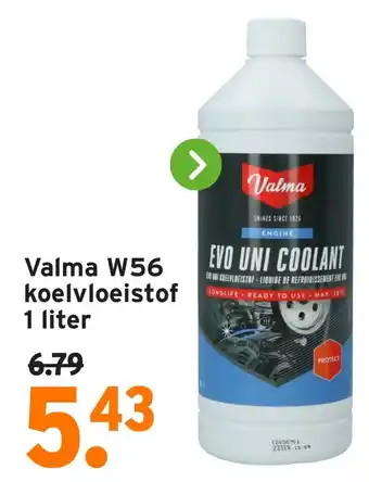 GAMMA Valma W56 koelvloeistof 1 liter aanbieding