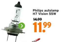 GAMMA Philips autolamp H7 Vision 55W aanbieding