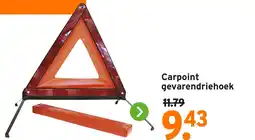 GAMMA Carpoint gevarendriehoek aanbieding