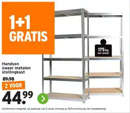 GAMMA Handson zwaar metalen stellingkast aanbieding